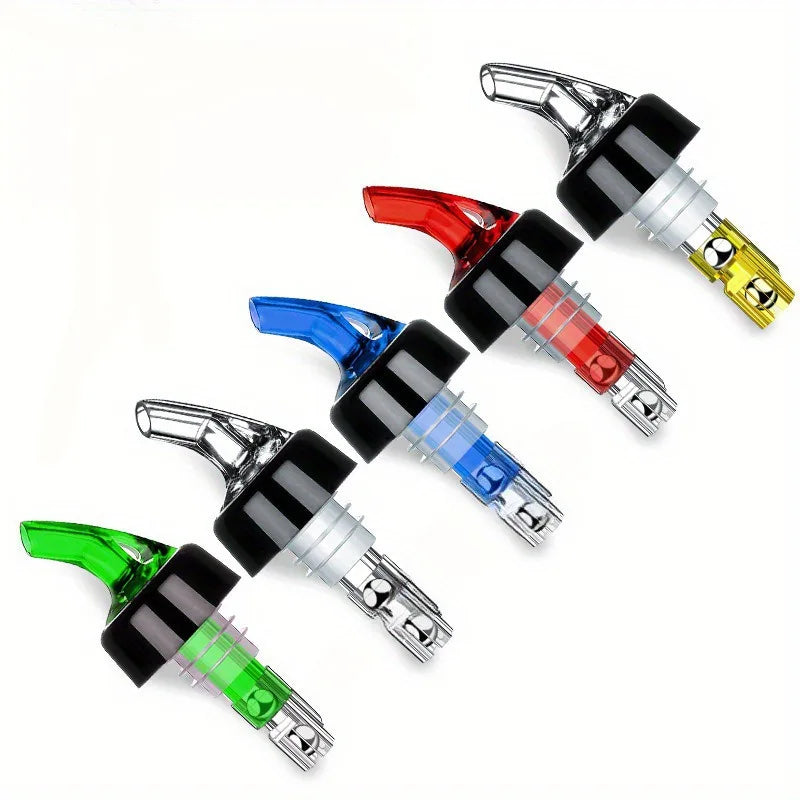 Quantitative Plastic Steel Ball Pourer 20Ml 30Ml 45Ml Reusable Bar Accessories-Red Wine Whiskey Decanter Drinkware Accessories