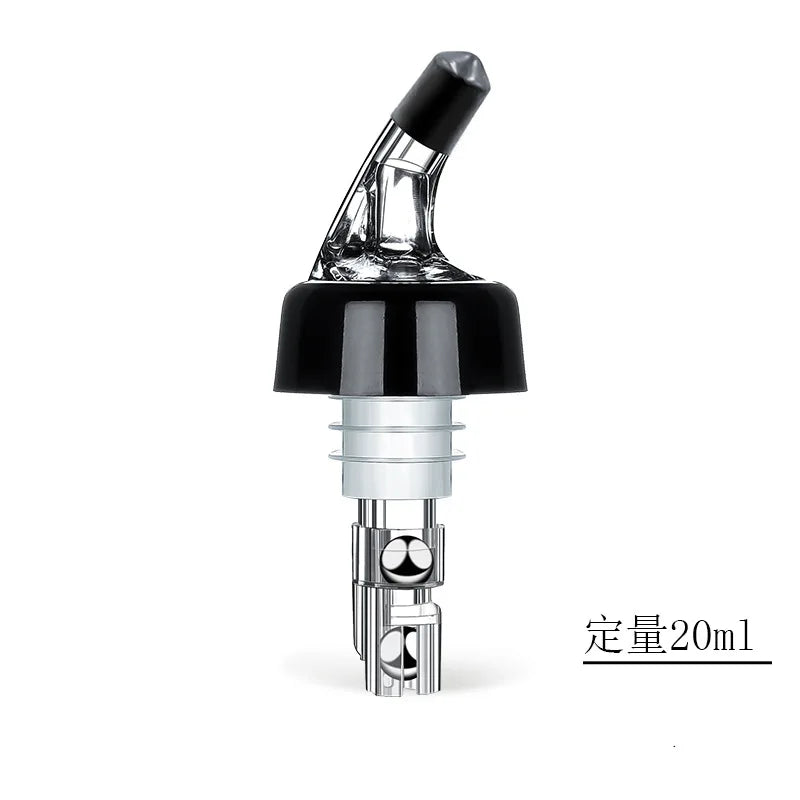 Quantitative Plastic Steel Ball Pourer 20Ml 30Ml 45Ml Reusable Bar Accessories-Red Wine Whiskey Decanter Drinkware Accessories