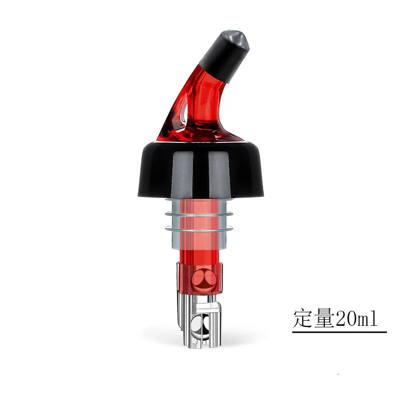 Quantitative Plastic Steel Ball Pourer 20Ml 30Ml 45Ml Reusable Bar Accessories-Red Wine Whiskey Decanter Drinkware Accessories