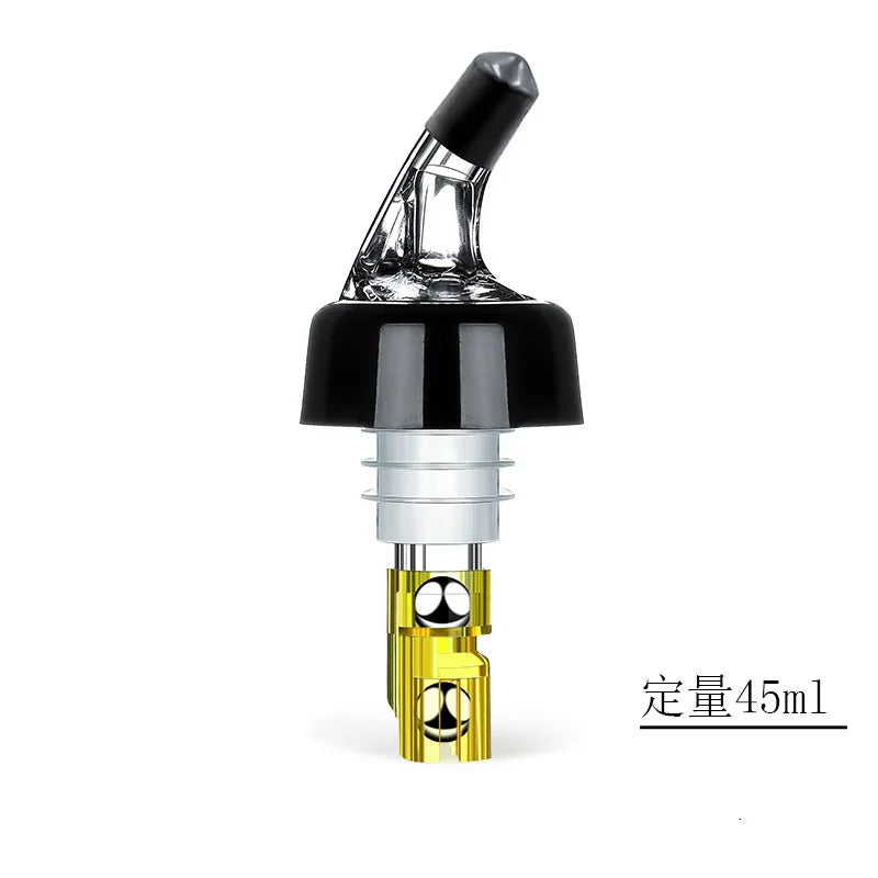 Quantitative Plastic Steel Ball Pourer 20Ml 30Ml 45Ml Reusable Bar Accessories-Red Wine Whiskey Decanter Drinkware Accessories